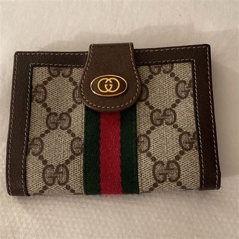 gucci green flower wallet|Gucci accessory collection wallet.